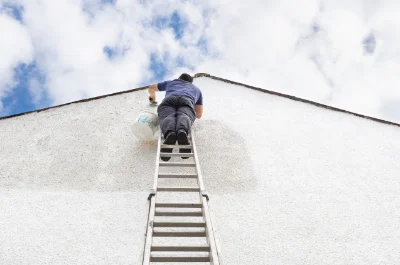 Peinture extérieure à Puyravault — façades et ravalement